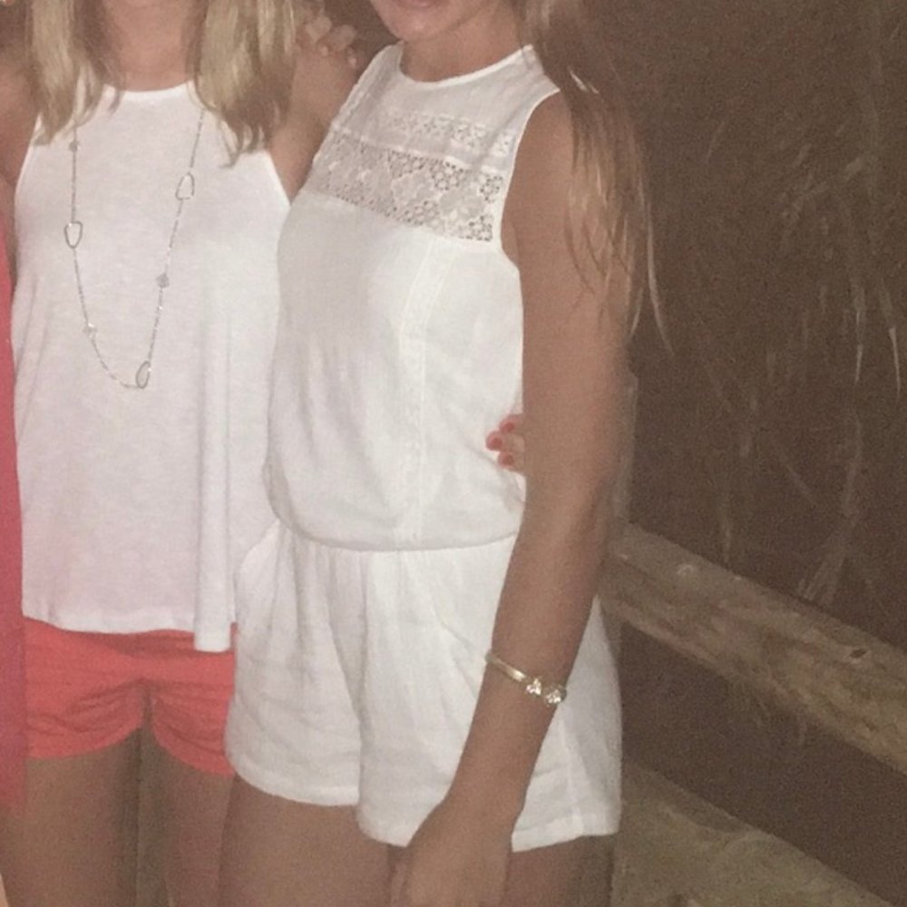 Dolce Vita White Romper
